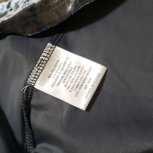 Style & Co crushed velvet top / XL - Picture 7 of 7